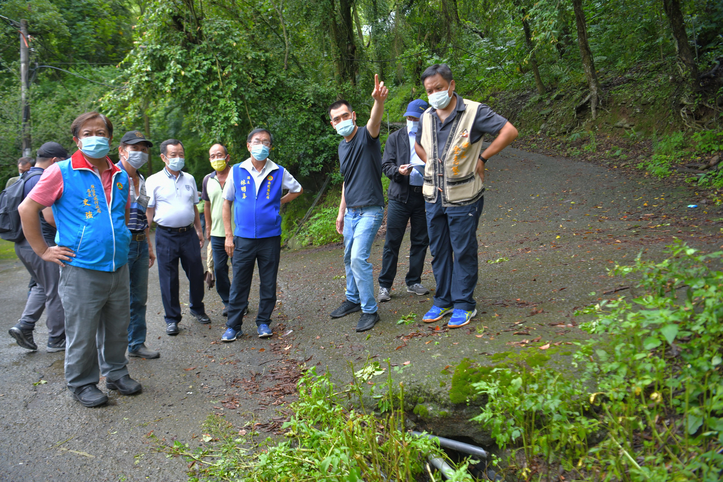 相關圖片2-縣府爭取前瞻計畫經費　改善烏松崙賞花要道