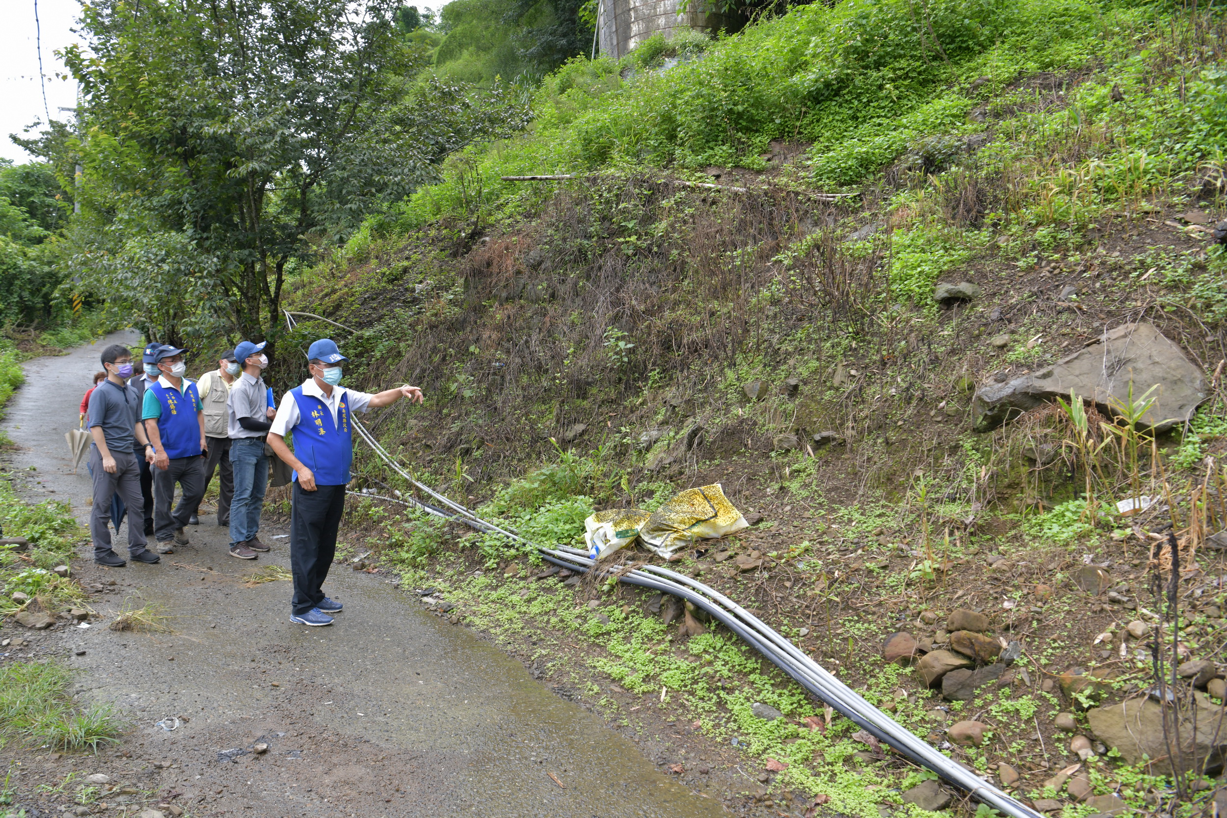 相關圖片3-縣府爭取前瞻計畫經費　改善烏松崙賞花要道