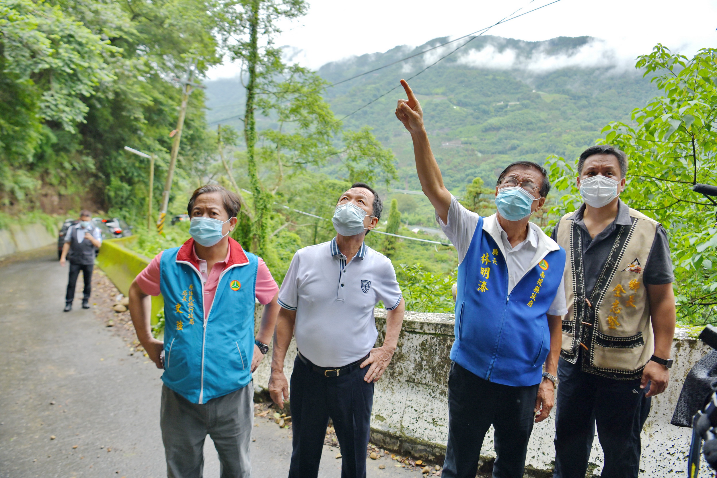 相關圖片4-縣府爭取前瞻計畫經費　改善烏松崙賞花要道