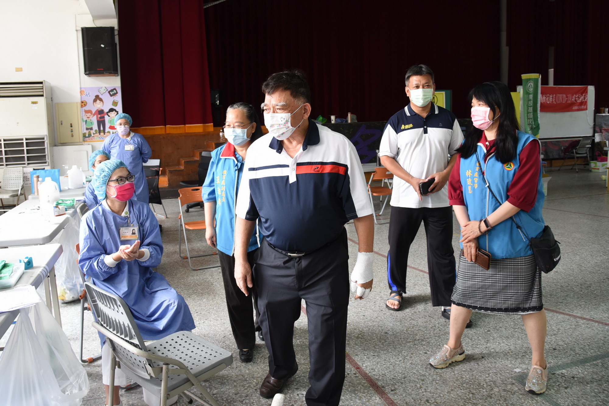 other image1-From the 20th, the vaccination for elementary staff in Nantou will be carried out at different sites for 3 consecutive days, July 20