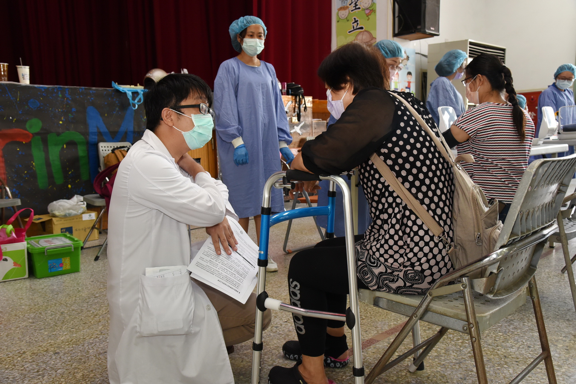 other image2-From the 20th, the vaccination for elementary staff in Nantou will be carried out at different sites for 3 consecutive days, July 20