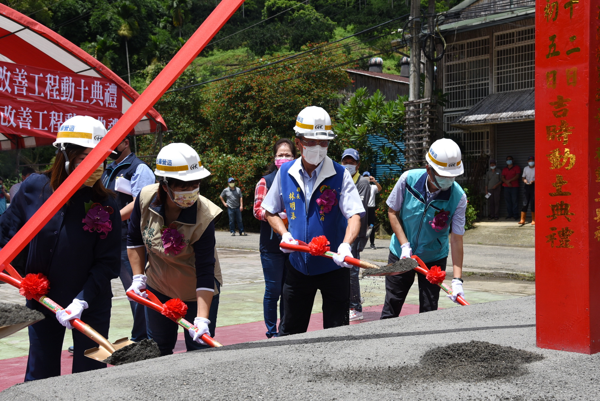 News images-The construction of roads surrounding Zhongliao begins, bringing new opportunities in local development, August 12