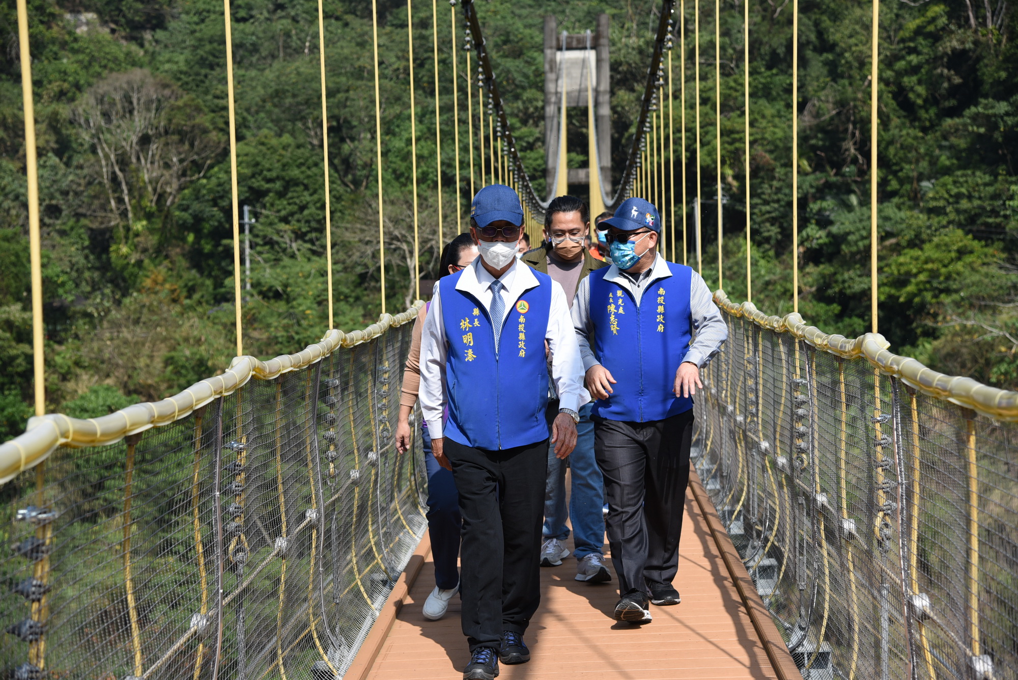 other image4-Ruilong Falls in Zhushan Township reopens. A new experience of viewing the waterfall with barrier-free facilities, January 26