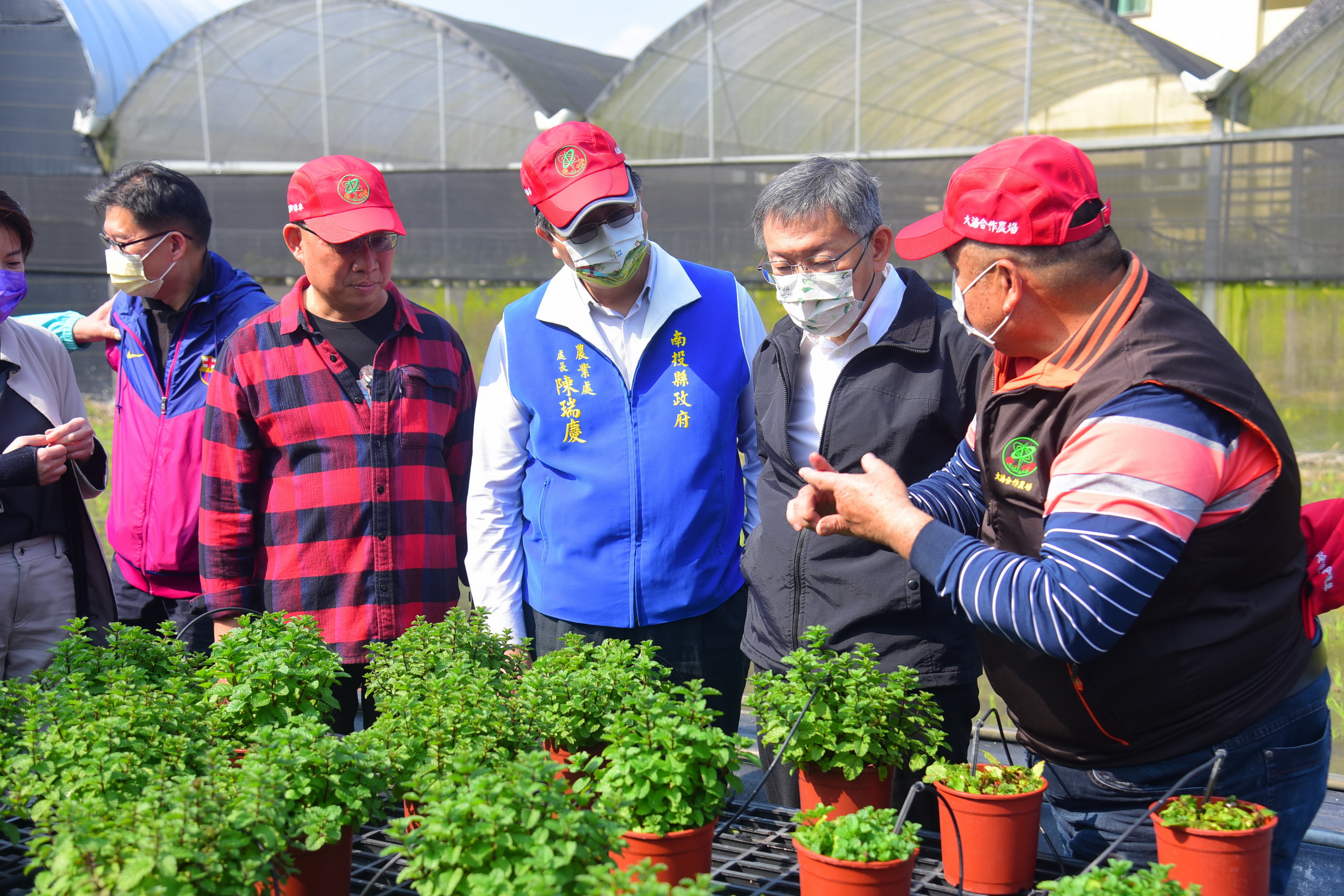 other image2-Taipei City Government visits the Puli floral industry, Nantou Deputy County Magistrate Chen hopes to improve the cold chain supply system together, March 6