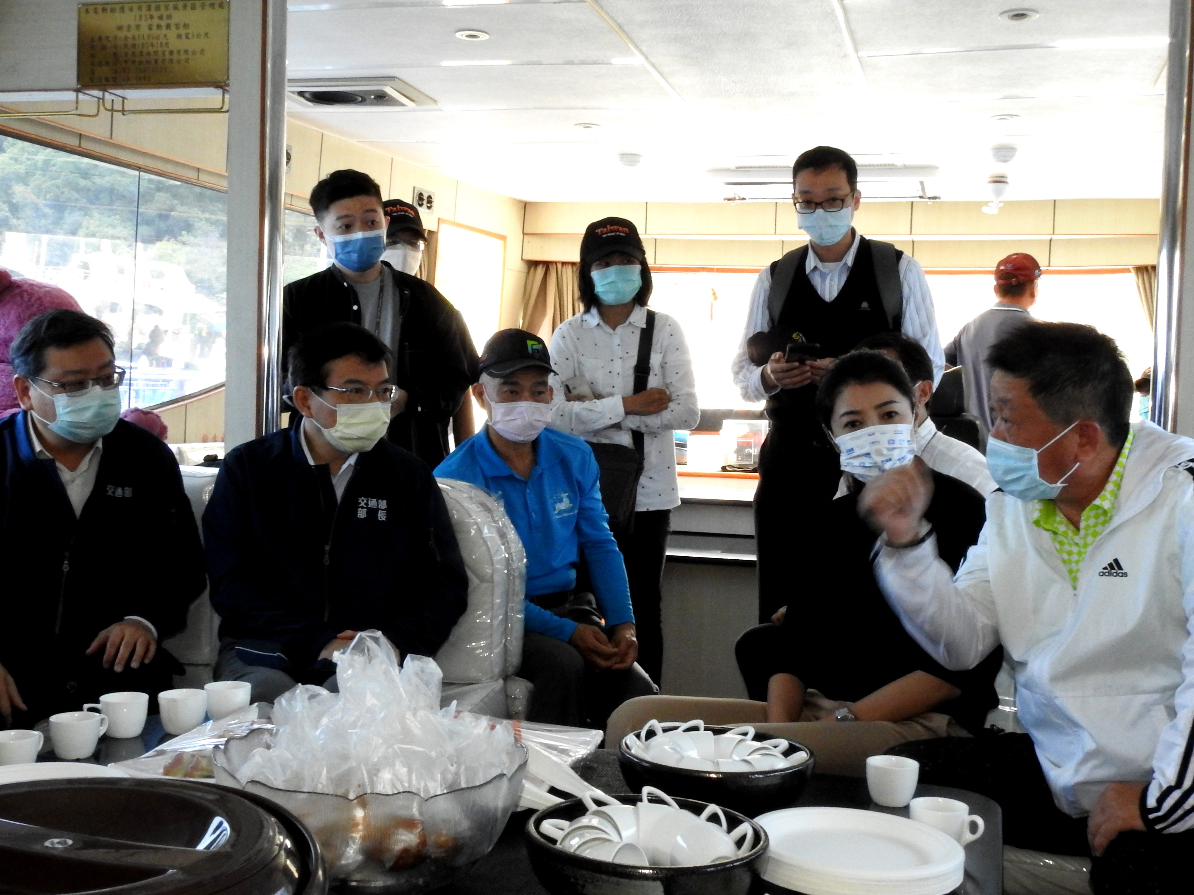 other image3-Sun Moon Lake yacht e-ticket and other tourism and transportation construction on the way, County Magistrate appreciates Legislator Hsu and MOTC for their support, March 31