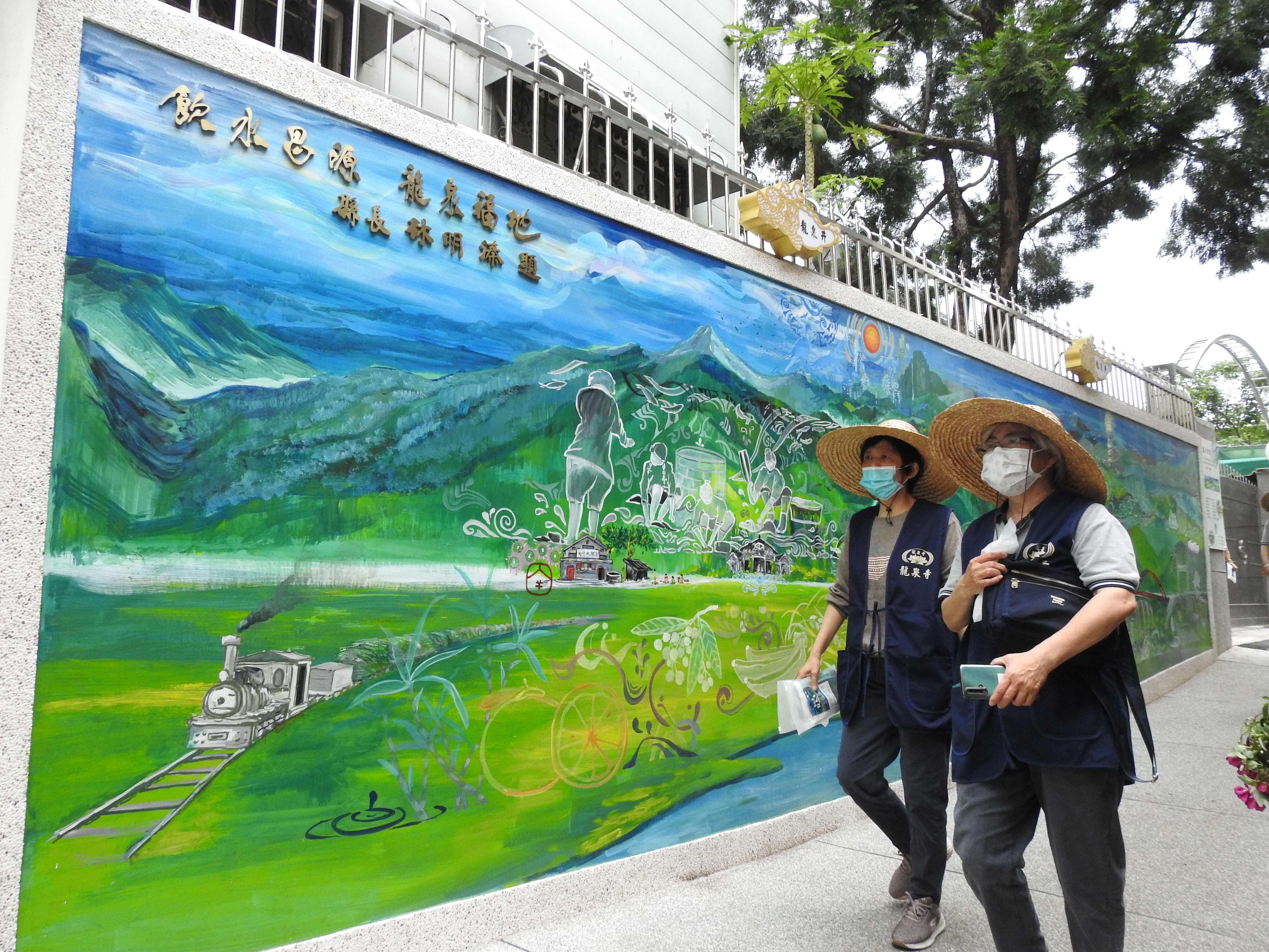 other image3-Bringing back the glory of Dragon Spring Well Laundry with murals and lamps, April 8