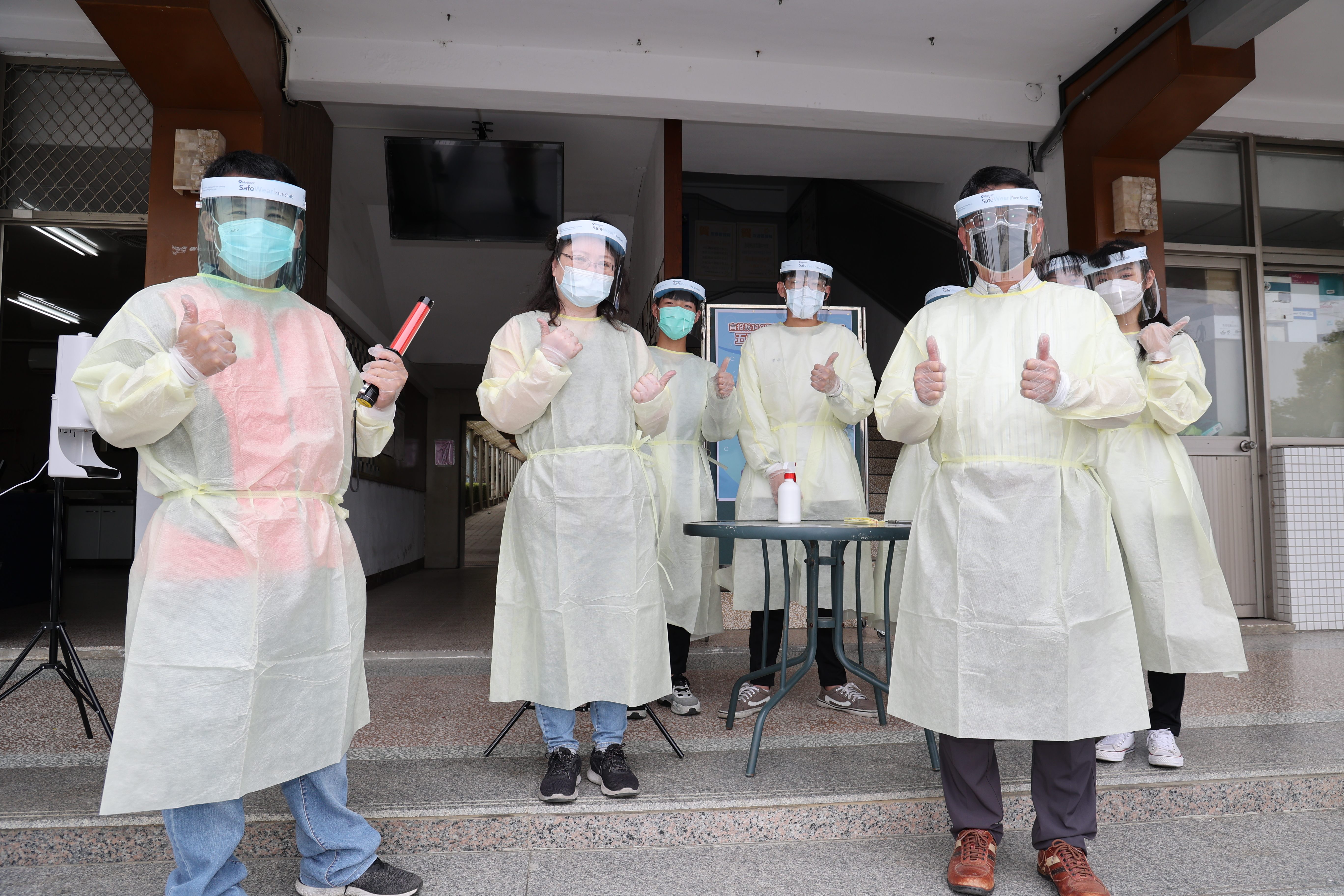 News images-Ensuring students’ rights, Nantou Junior High School Skills Competition held as scheduled with epidemic prevention measures, April 16