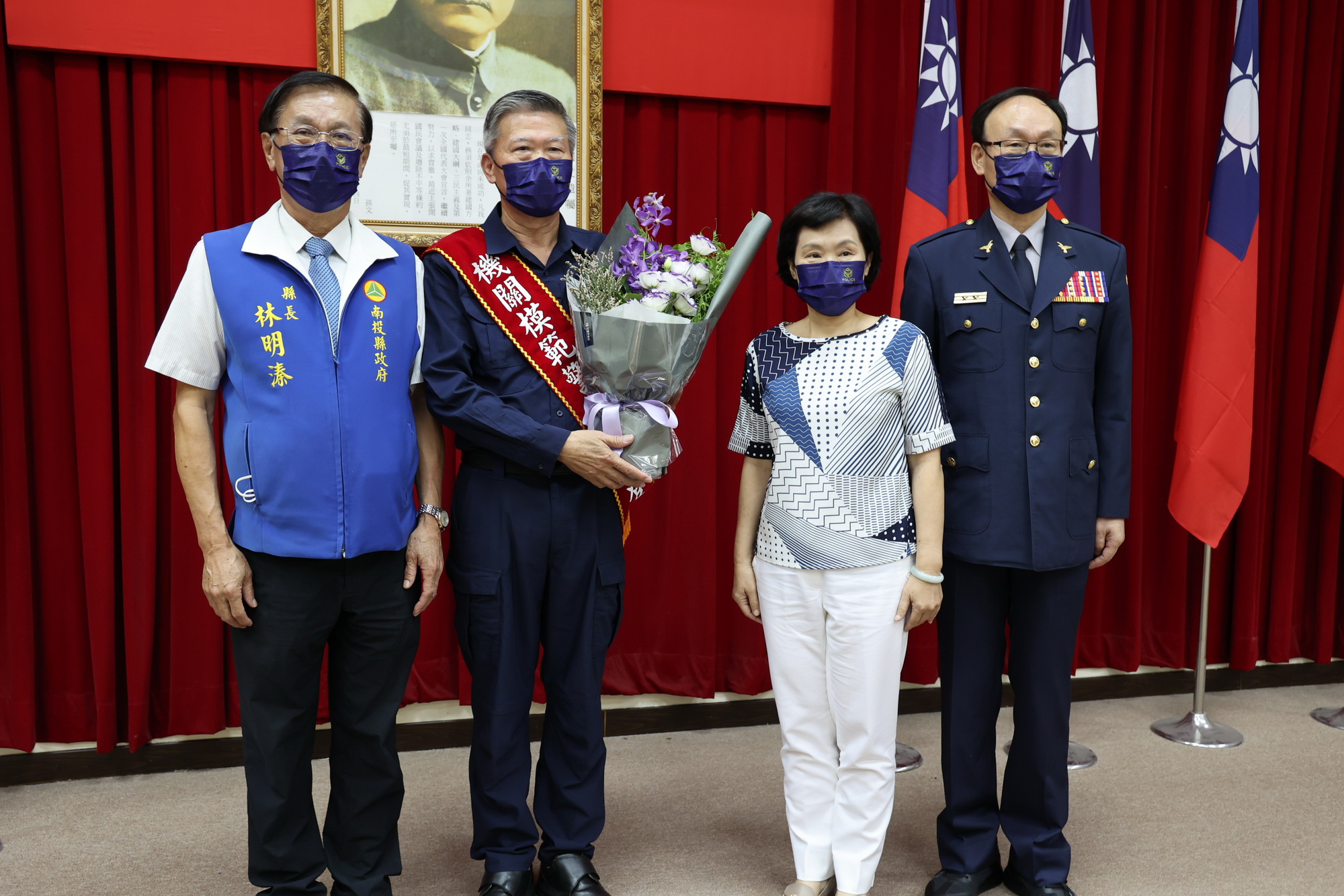 News images-Celebrating Police Day, County Magistrate Lin praises outstanding officers, June 13