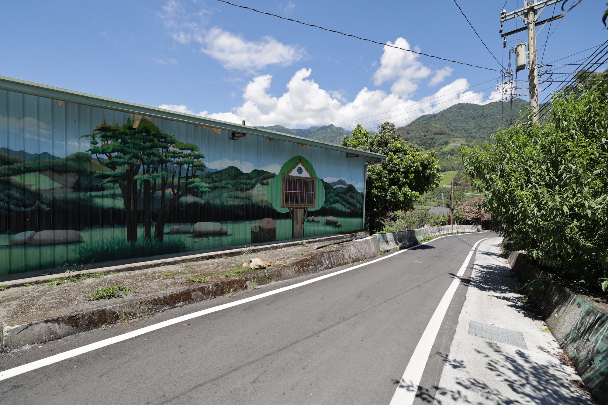 other image3-Residents celebrate the improvement and opening to traffic of roads around Taiping Lane, Tongfu Village, Xinyi Township, August 9