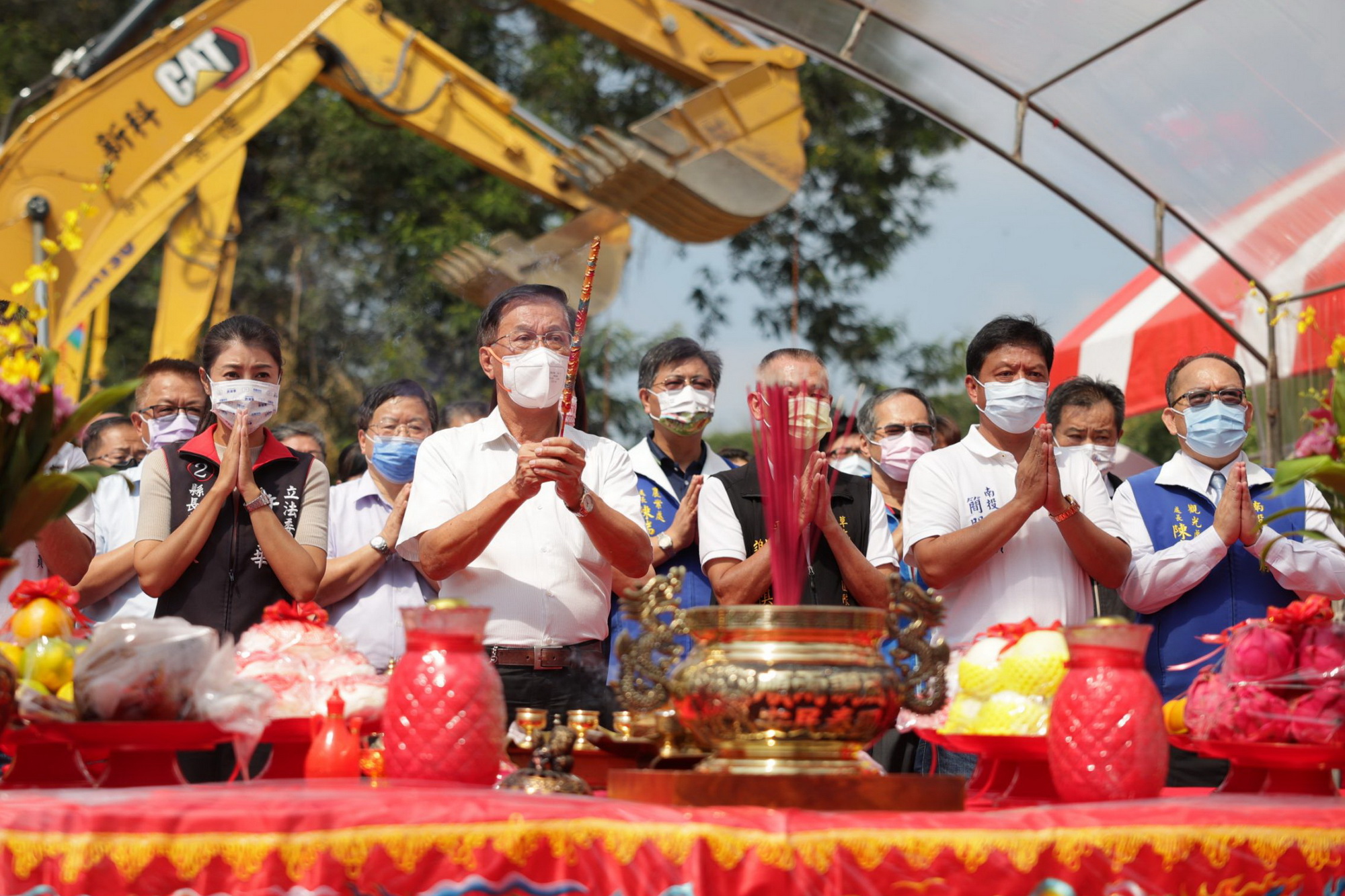other image2-The construction of the Jiujiufeng Helium Balloon Theme Park at Caotun has begun to create a new sightseeing spot, October 20.