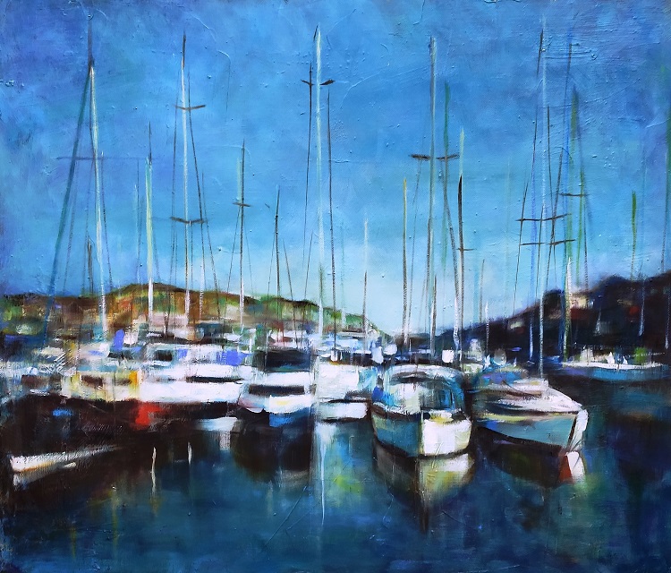 文章圖片-謝雪梅西畫個展