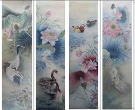 文章圖片-韻香工筆畫聯展