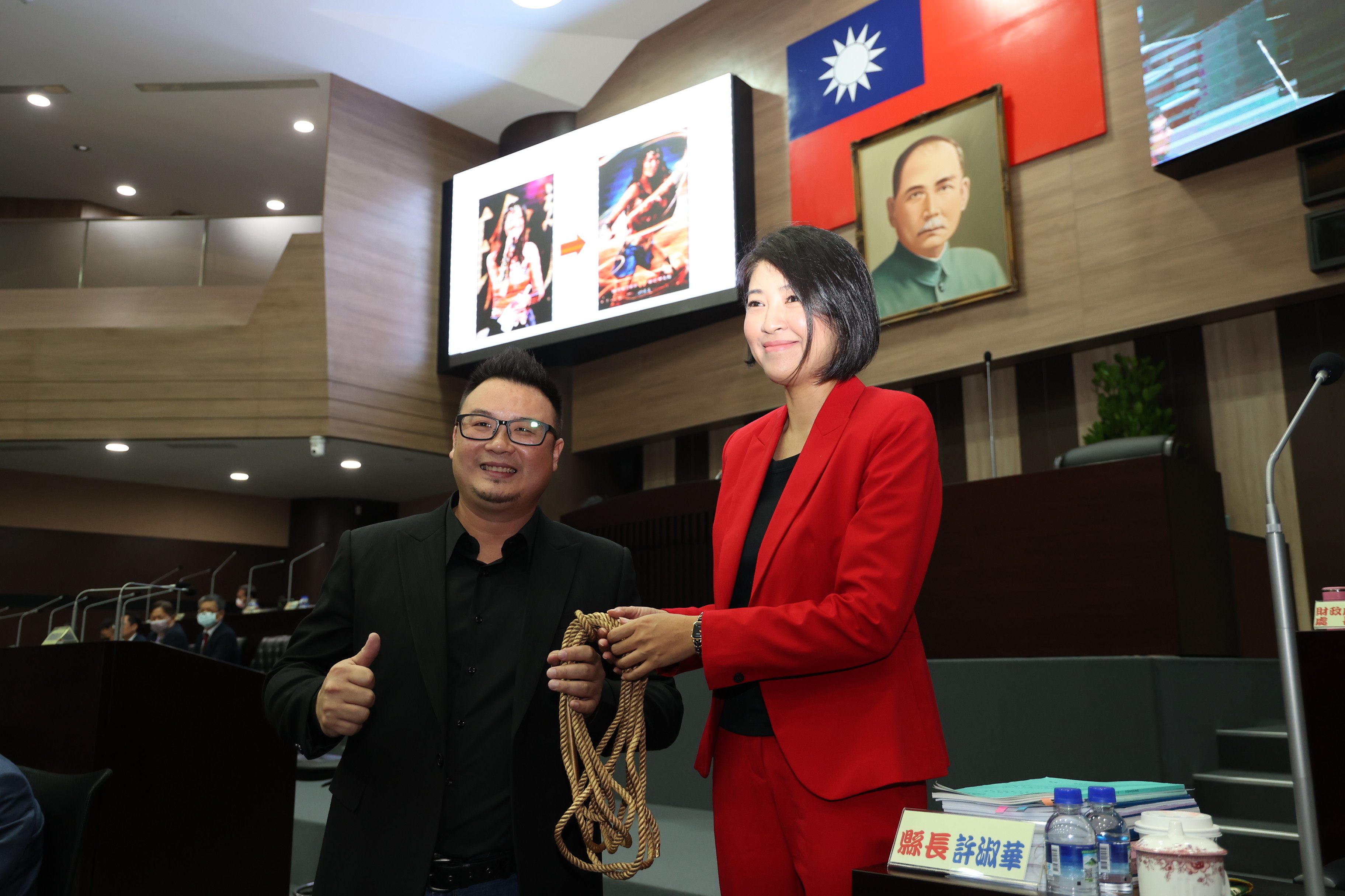 (開新視窗)連至 南投縣議會第20屆第1次定期會縣政總質詢首日 許縣長承諾盤點全縣土地 積極推動重劃區段徵收加速區域活化發展3 完整照片