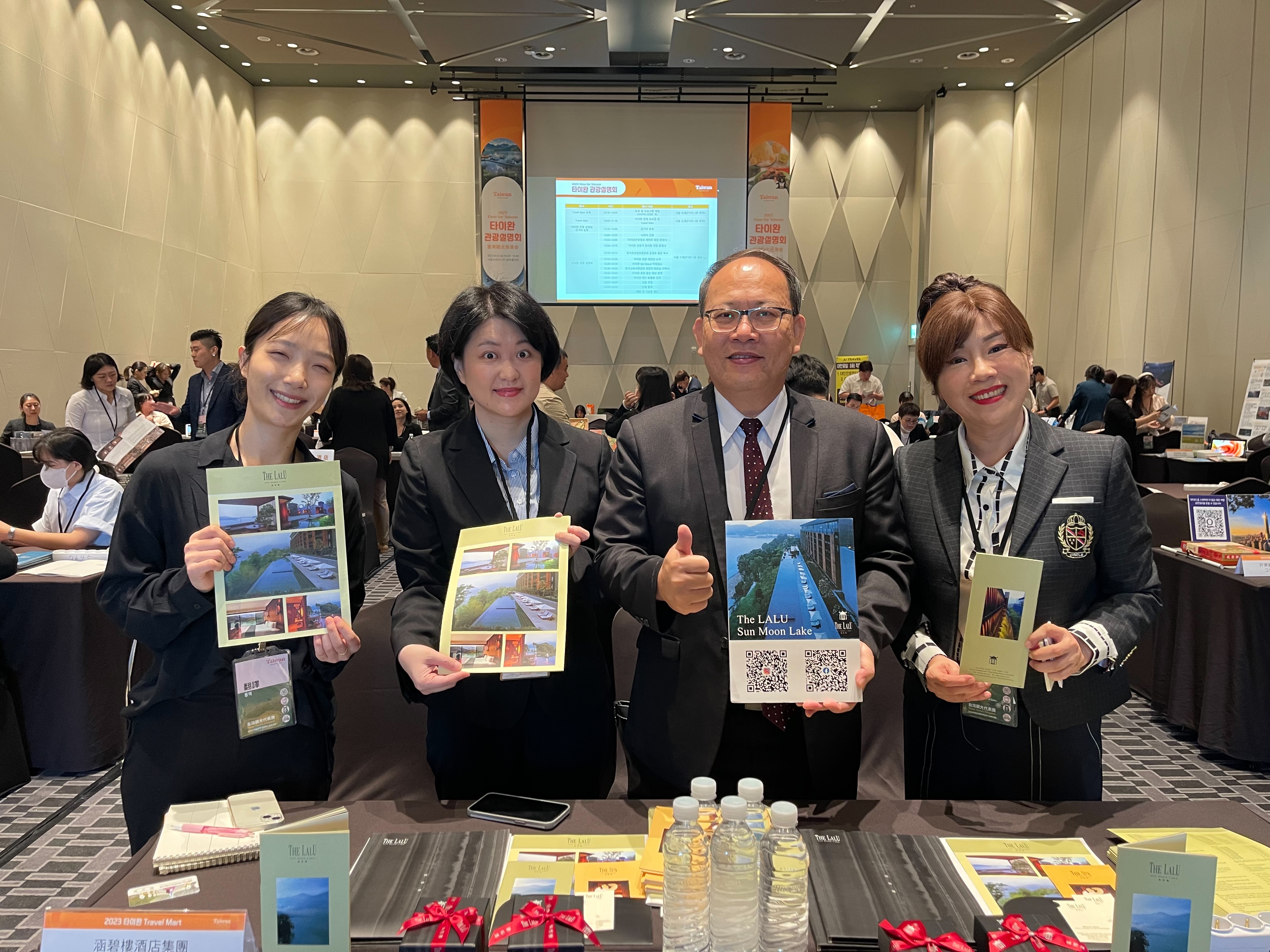 (開新視窗)連至 縣府前進首爾 參加臺韓觀光交流會議並辦理推廣 完整照片