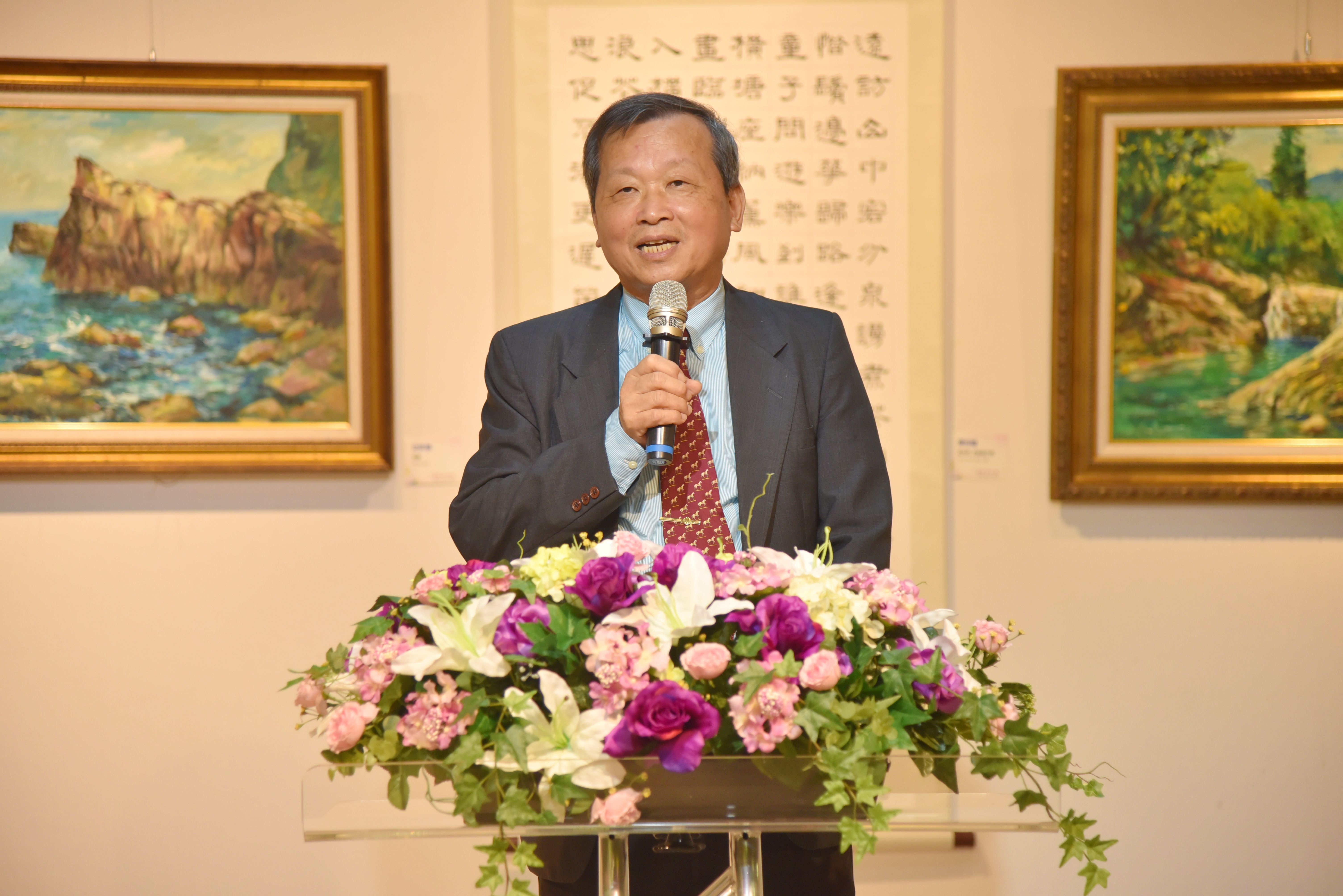 (開新視窗)連至 2023南投縣校長美術聯展開幕茶會 王副縣長出席 完整照片