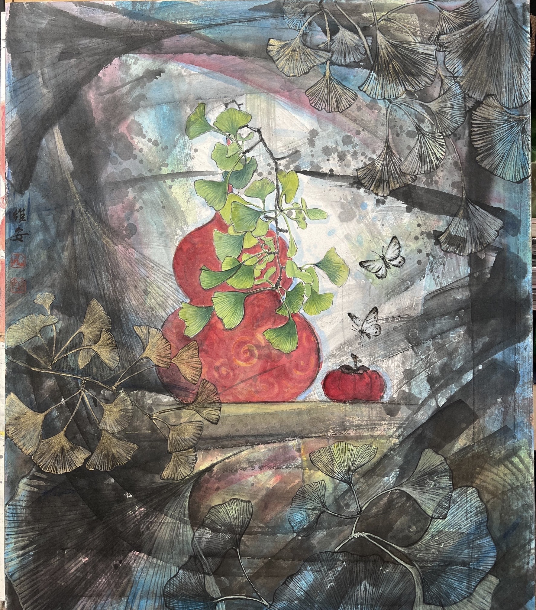 文章圖片-2023篁山藝友美術會聯展