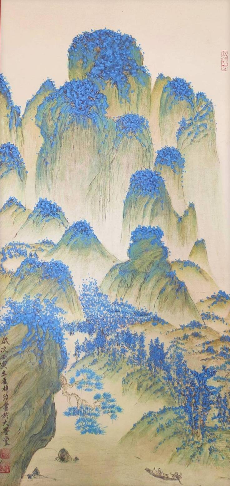 文章圖片-三分畫.七分裱-廖梓汐書畫框體設計展