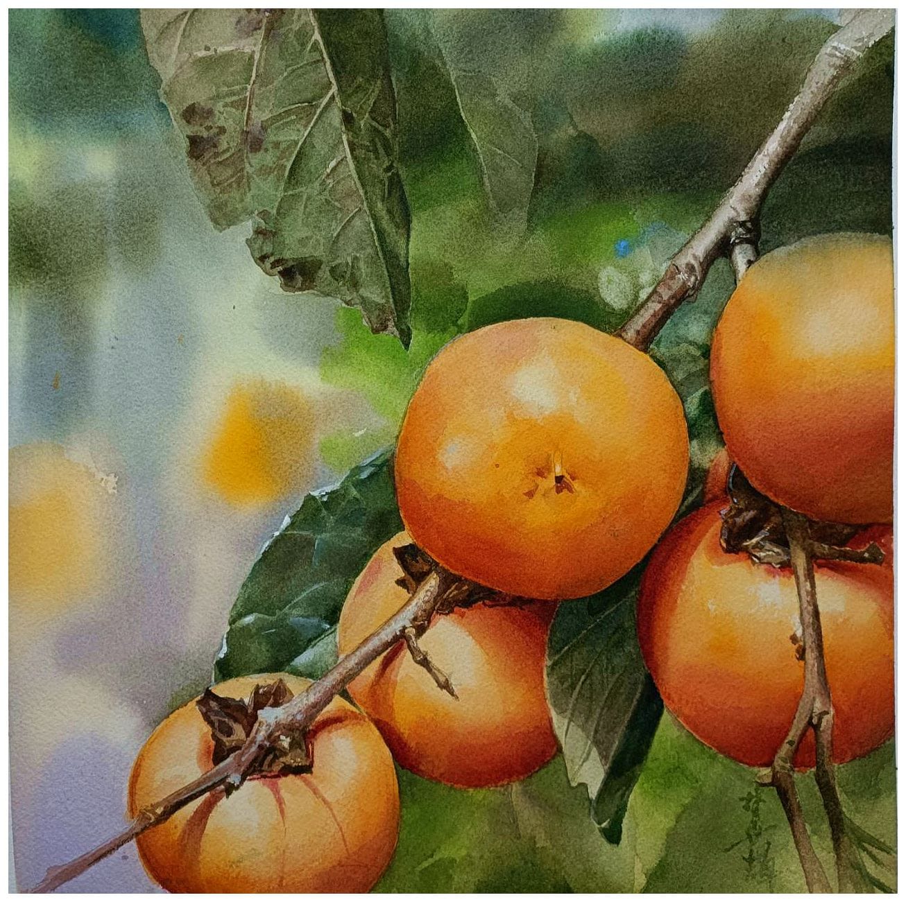 文章圖片-水彩的日常-林世輝師生聯展