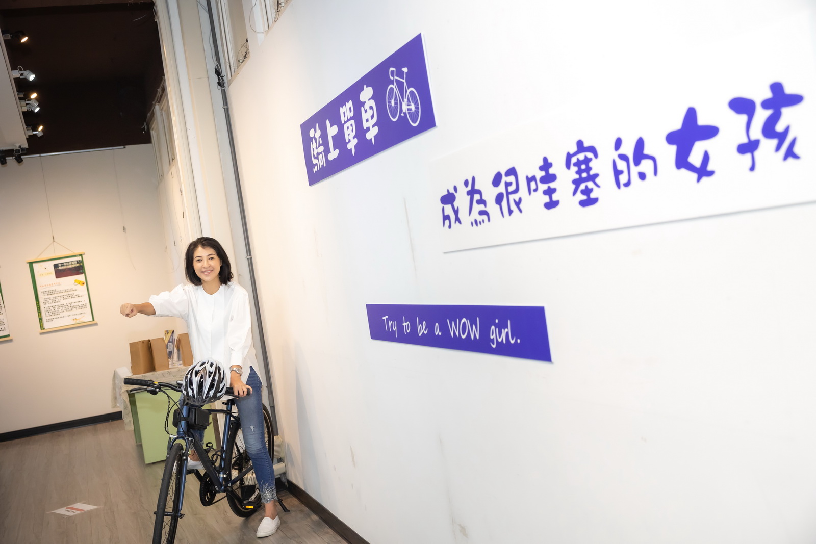 (開新視窗)連至 單車女孩領袖培力營成果發表　許縣長為女孩加油打氣 完整照片