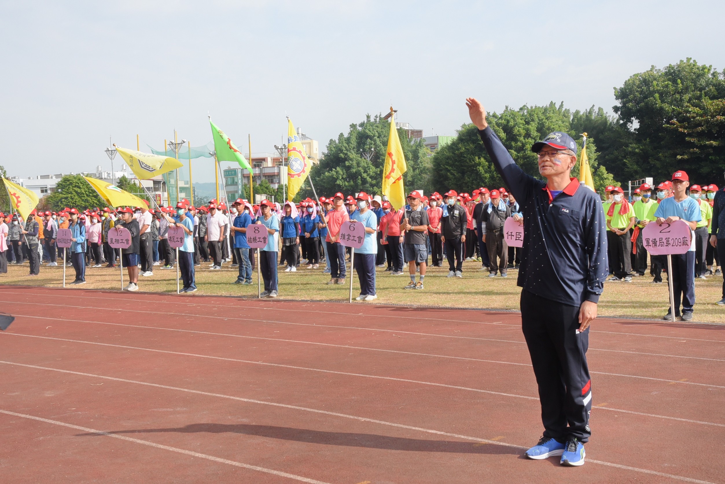 相關圖片2-南投勞工運動會     南投高中熱鬧登場