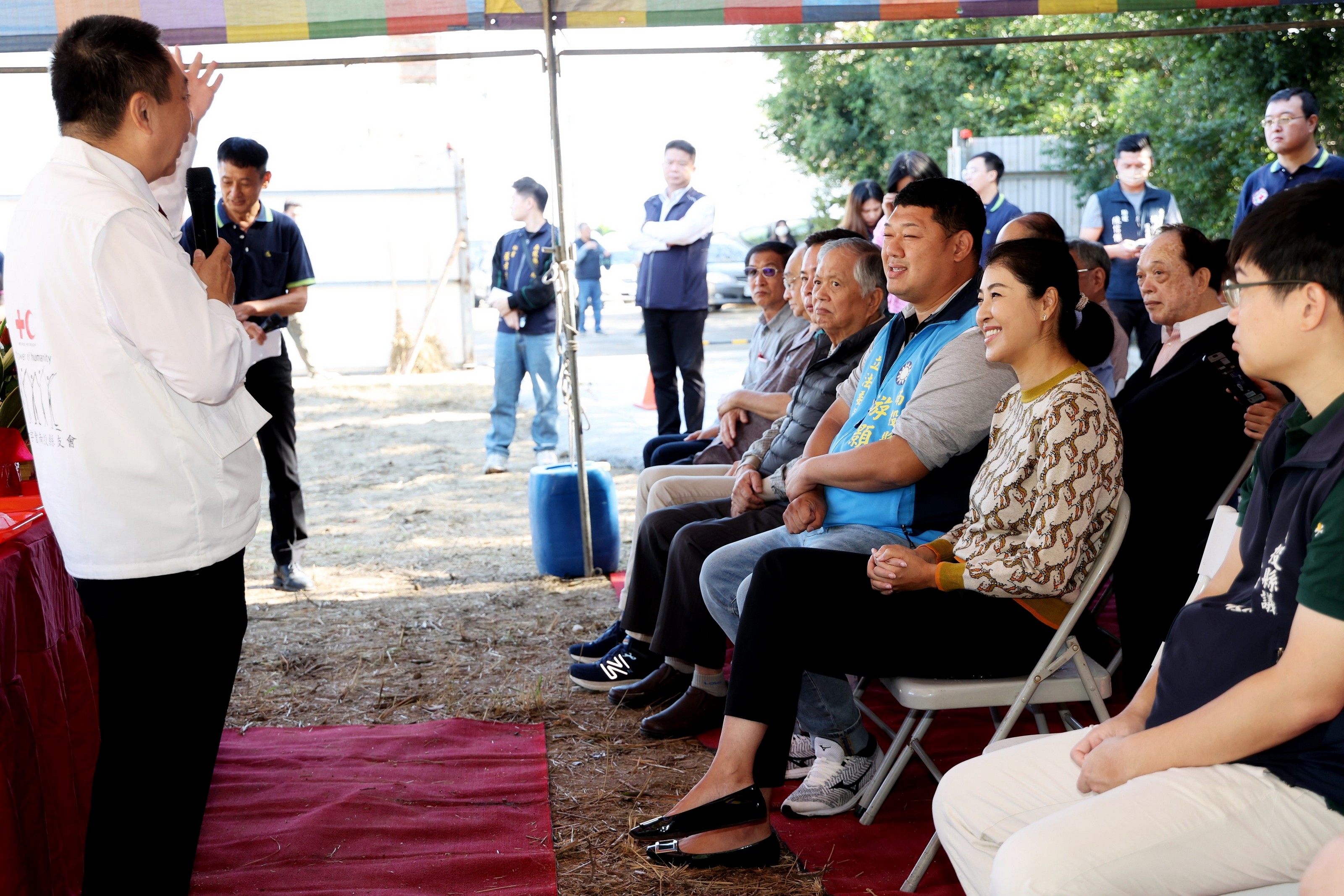 相關圖片3-南投縣首家！民間團體籌款自建專業長照機構大樓動土 許縣長感謝南投縣紅十字會為長輩照護注入活水樹立表率