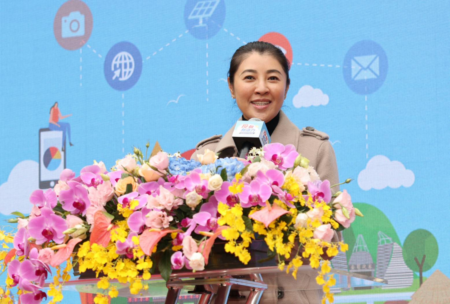 圖片-投向新活力 南投縣政年終記者會 穩健務實講效率，許淑華施政貼近民意滿意度破83%