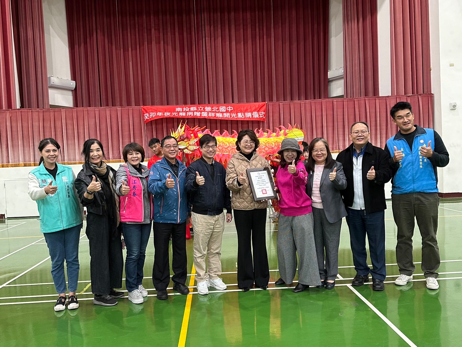 (開新視窗)連至 營北國中祥龍開光點睛 3 完整照片
