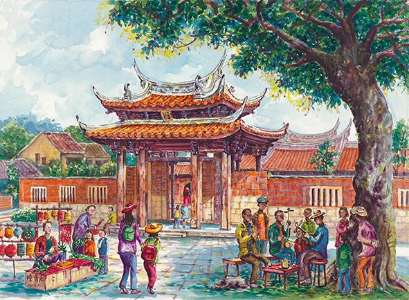 文章圖片-2024山之城畫會聯展