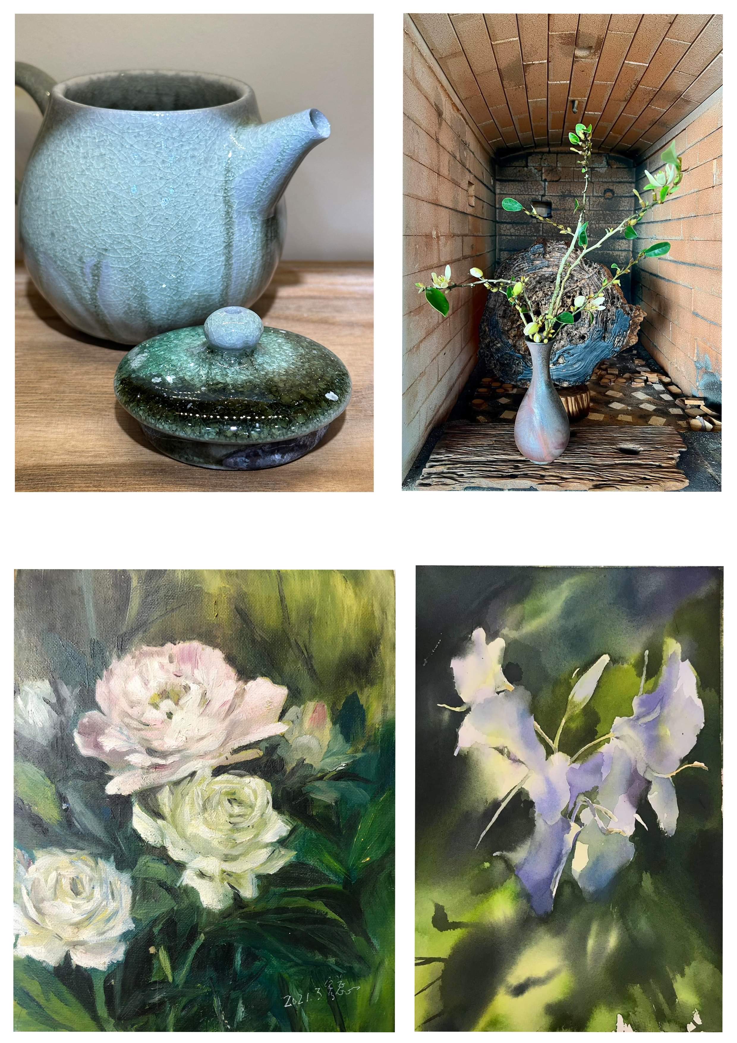 文章圖片-陶木情畫-兩撇(蔡琨維).洪江吉.陳秀蕊.楊蔓華聯展