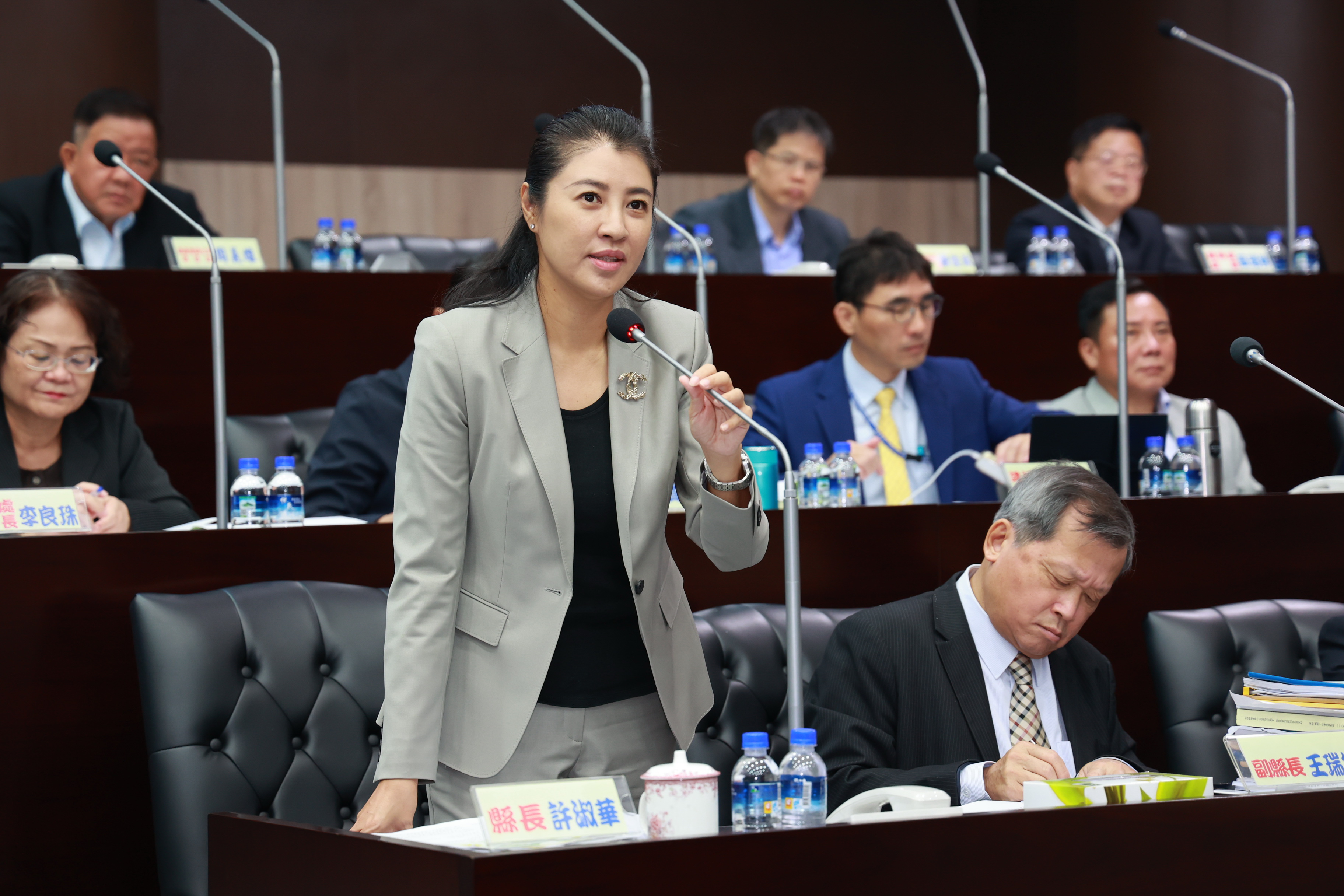 文章圖片-議員質詢聚焦觀光議題  許淑華縣長積極推動