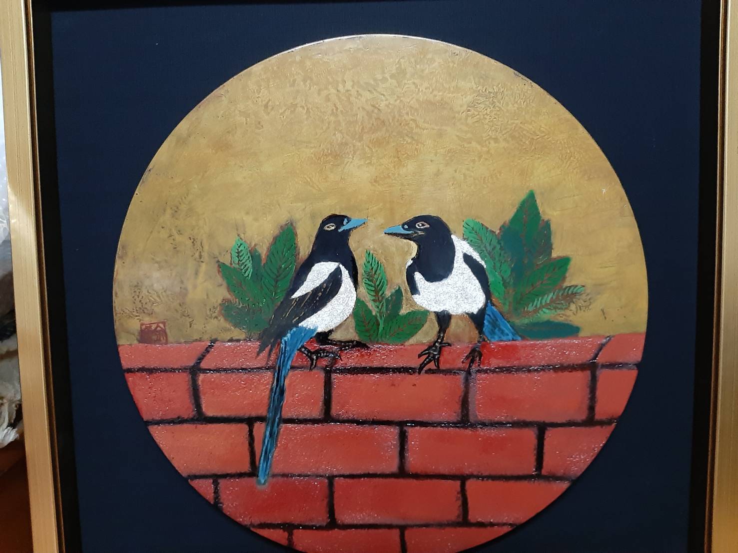 文章圖片-人間煥彩餘暉金燦-余筑筑個展