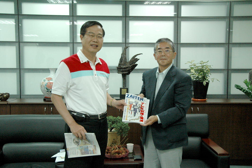 圖片-日本財展雜誌社國際行銷部長菅野英明蒞縣採訪
