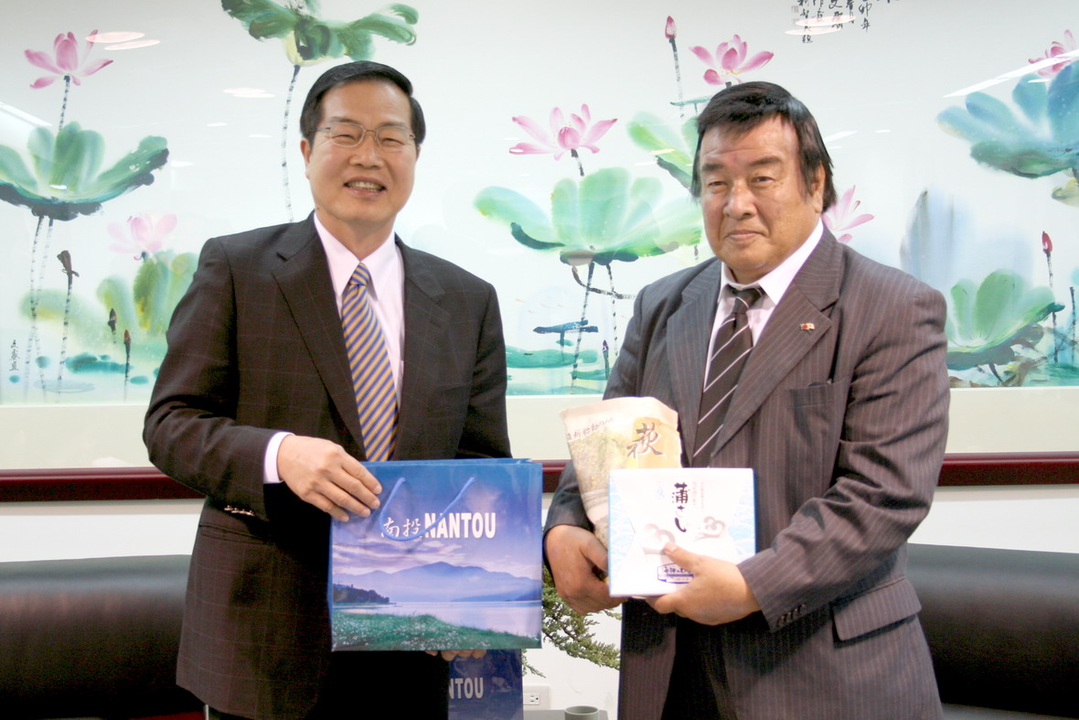 圖片-日本山口縣積極交流   李縣長表示歡迎