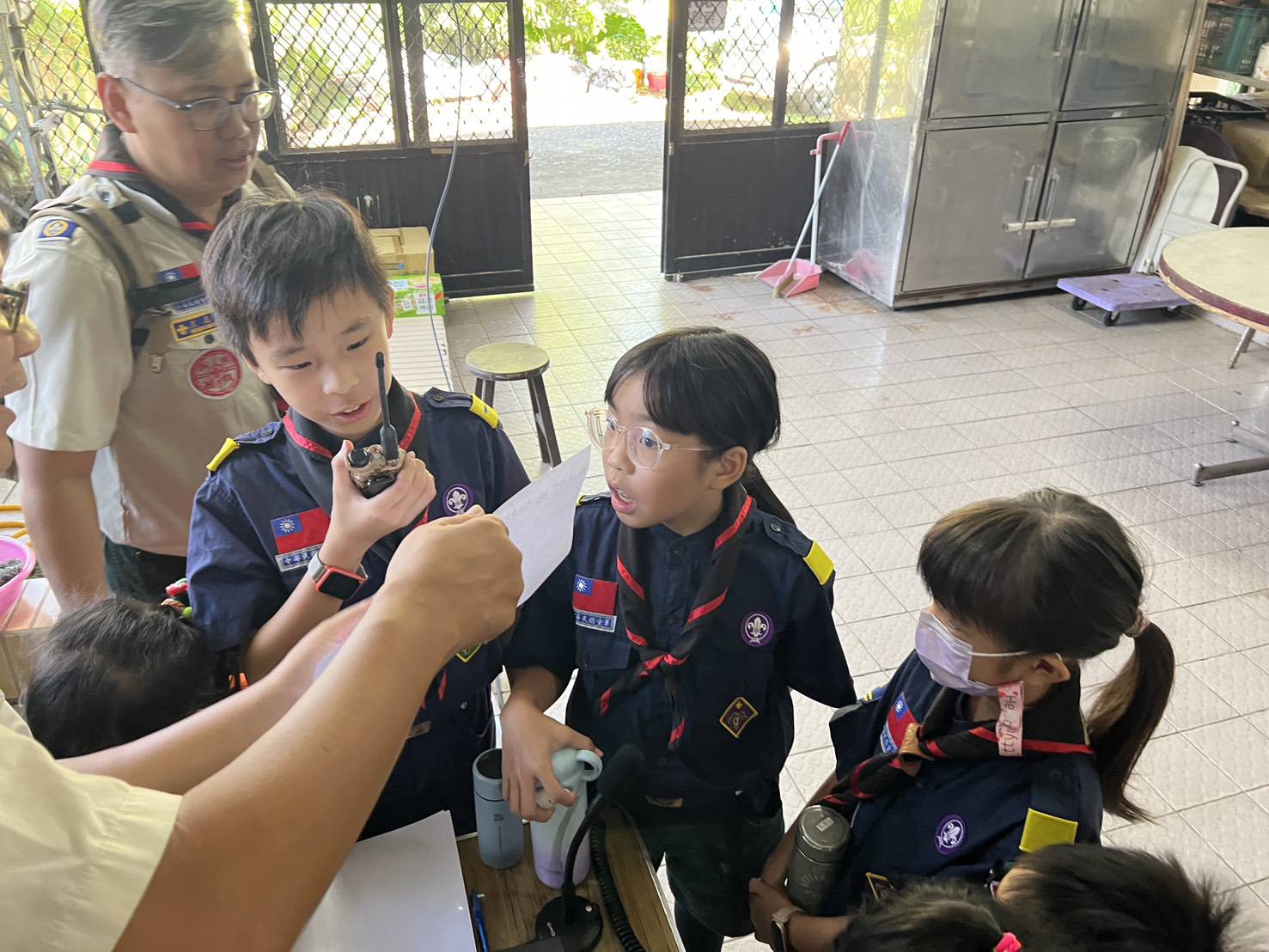 文章圖片-南投縣童軍齊聚鯉魚潭　挑戰自我迎向國際視野開訓