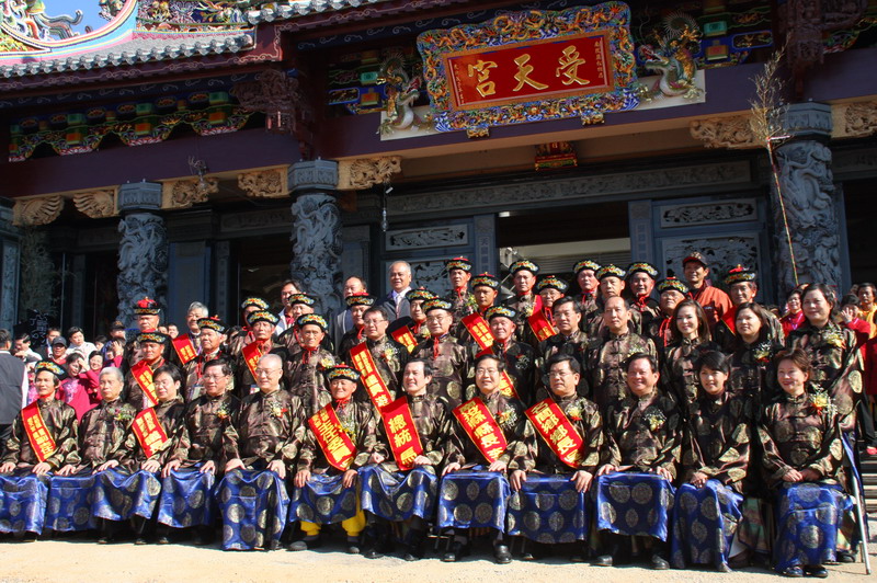 圖片-馬總統親臨主持松柏嶺受天宮入火安座大典