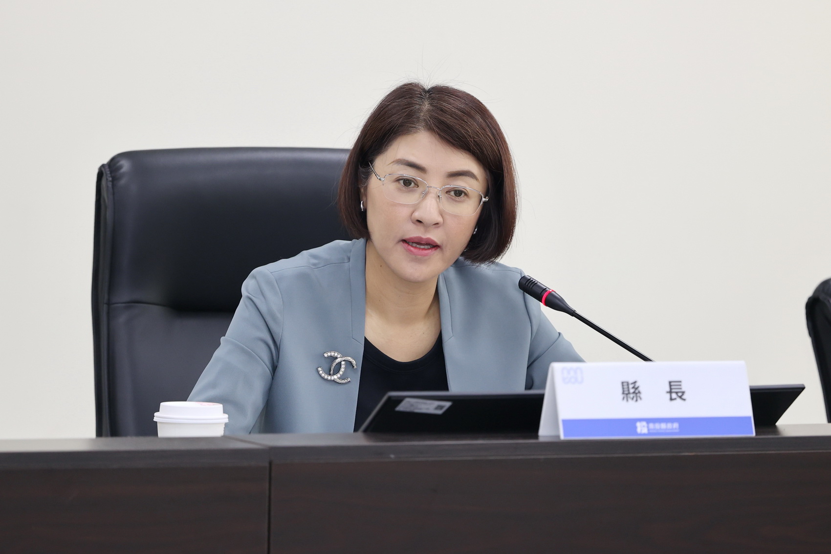 圖片-縣務會議推榮譽榜　許縣長肯定同仁辛勞