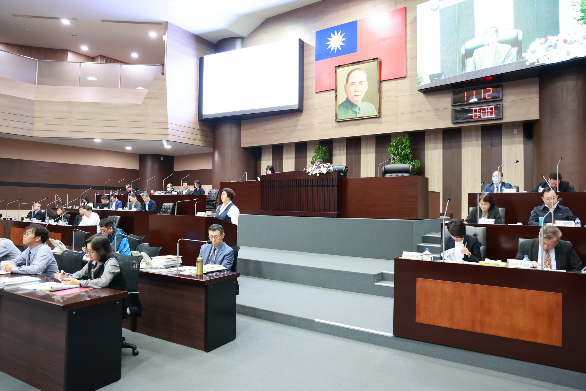 相關圖片2-縣議會三讀通過第一次追加減預算等案 許縣長全力落實