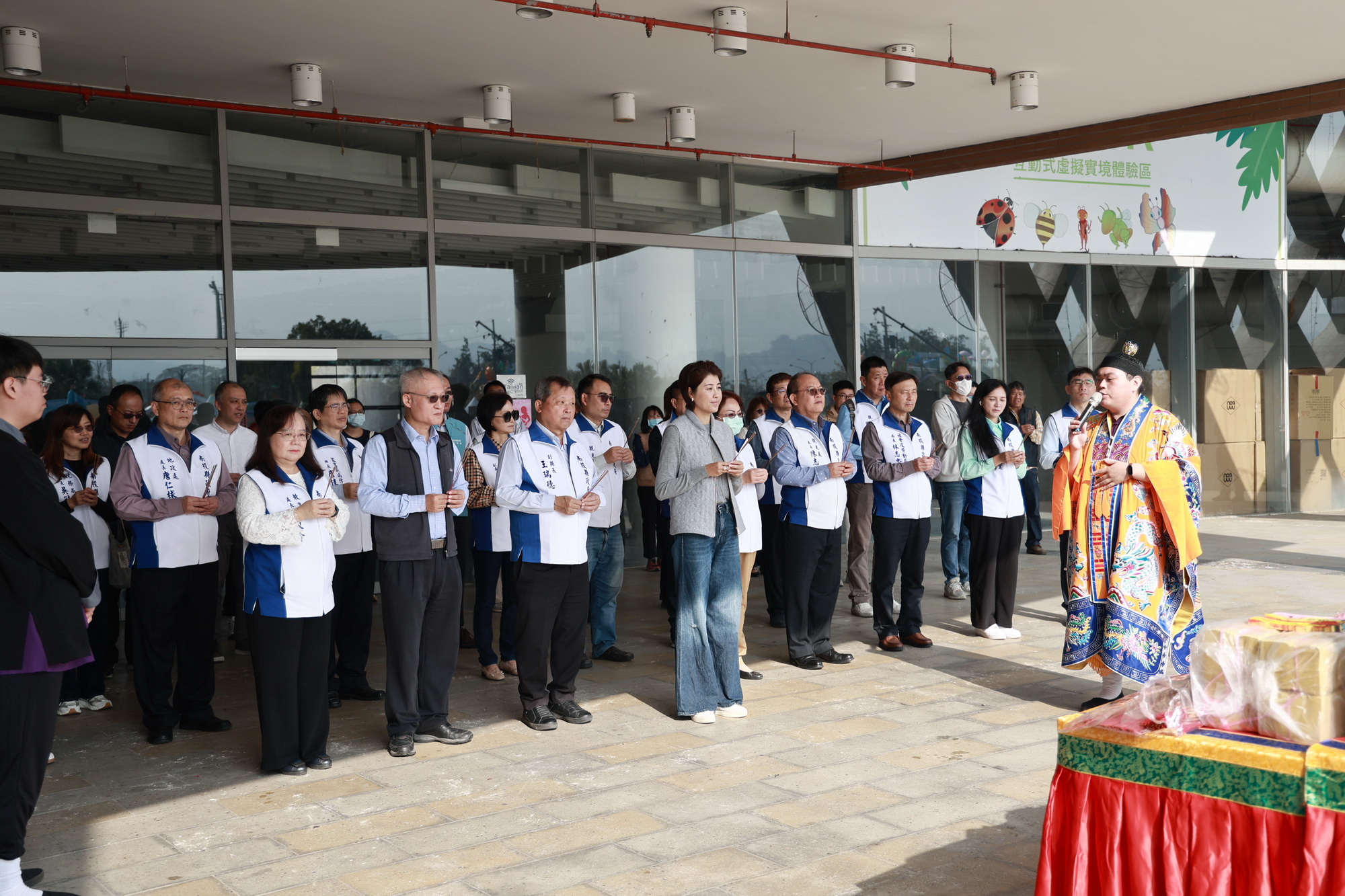 圖片-南投燈會2月14日至3月8日登場   許縣長率縣府團隊祈福