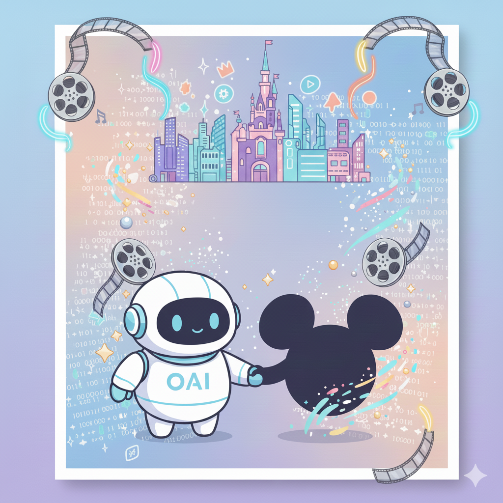 文章圖片-迪士尼豪砸 10 億美元聯手 OpenAI：娛樂產業正式邁向「AI 正規軍時代」!