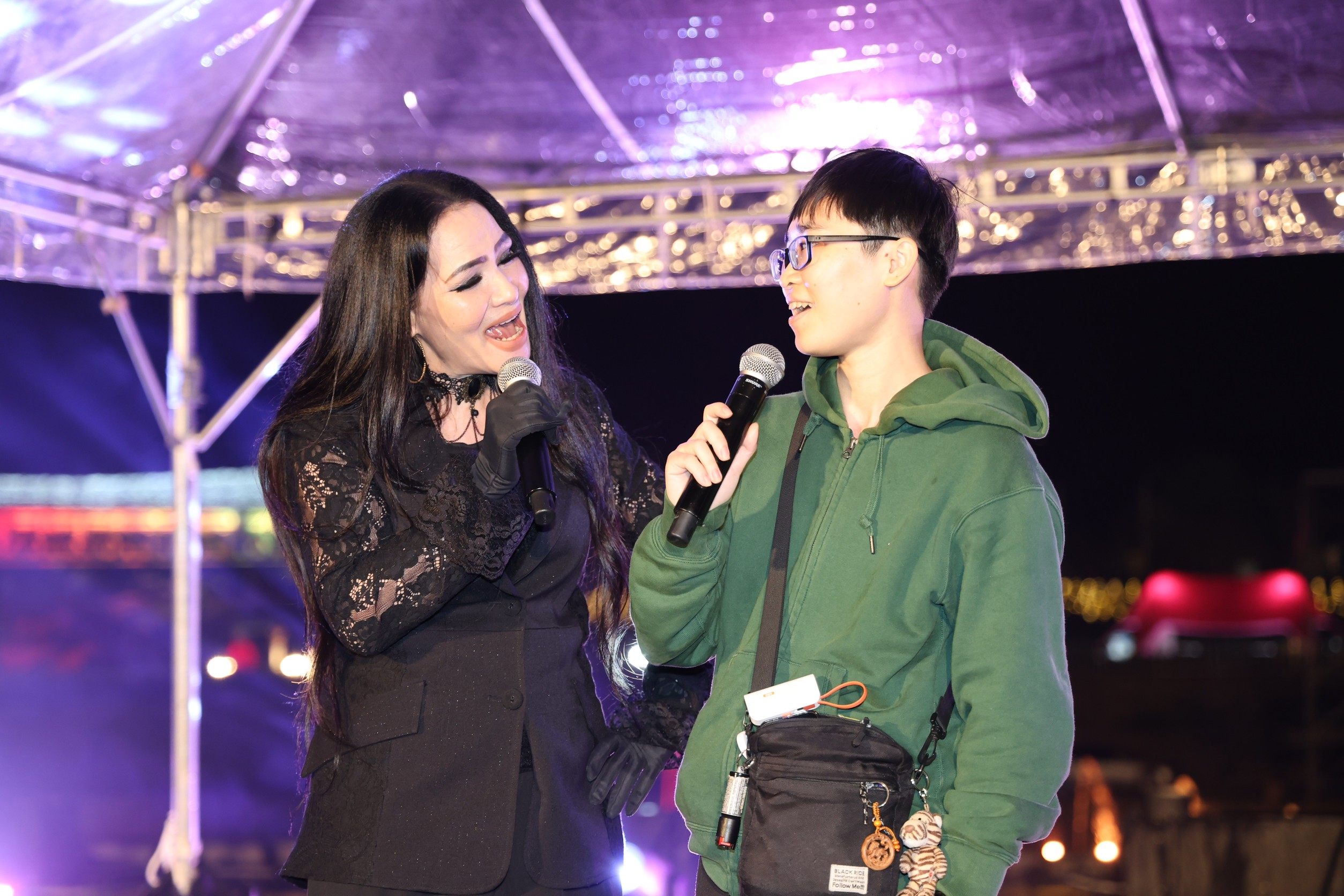 圖片-南投燈會高潮迭起 民歌年代風華夜座無虛席