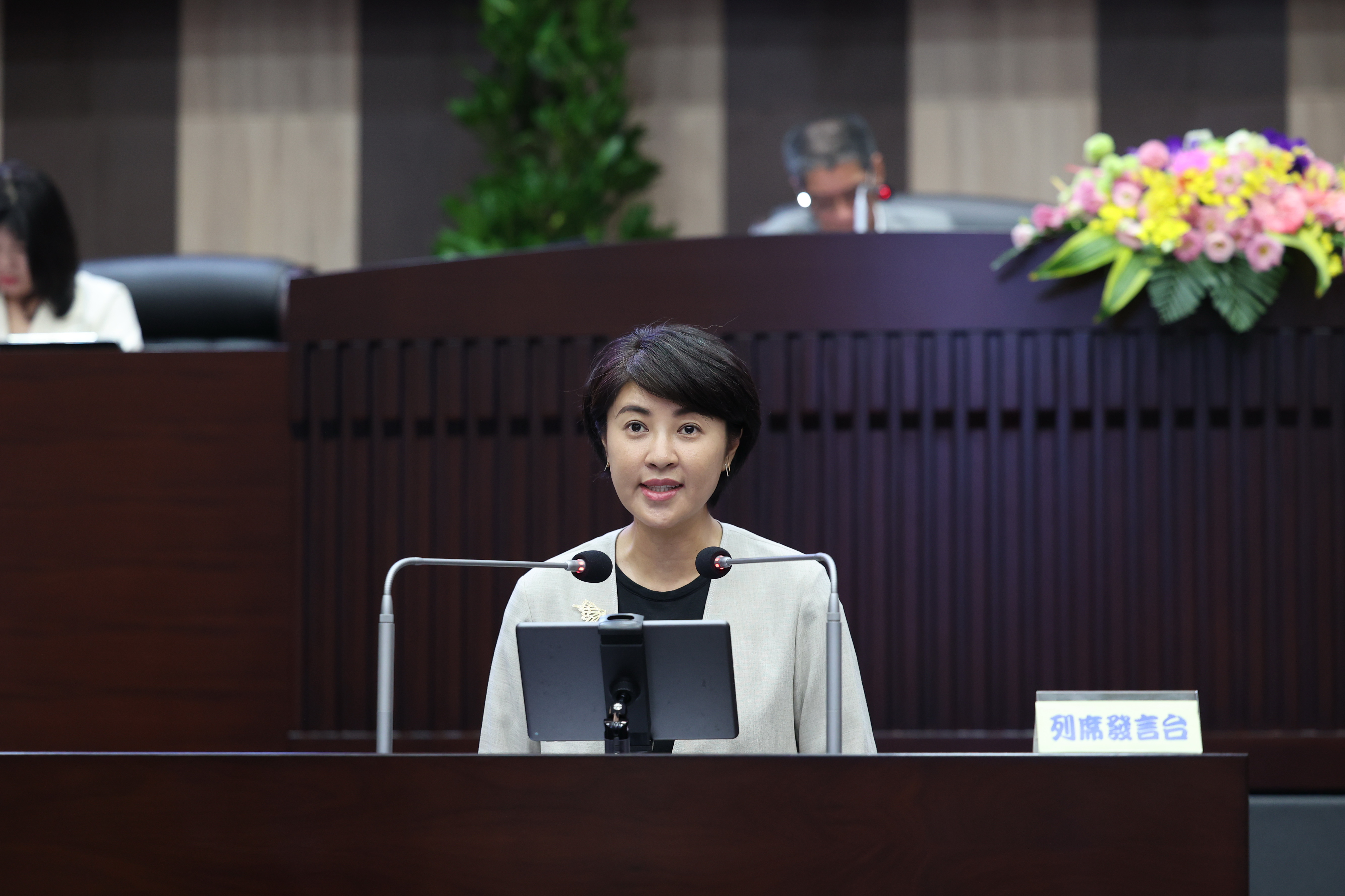 文章圖片-縣議會定期會　縣長報告上半年施政成果