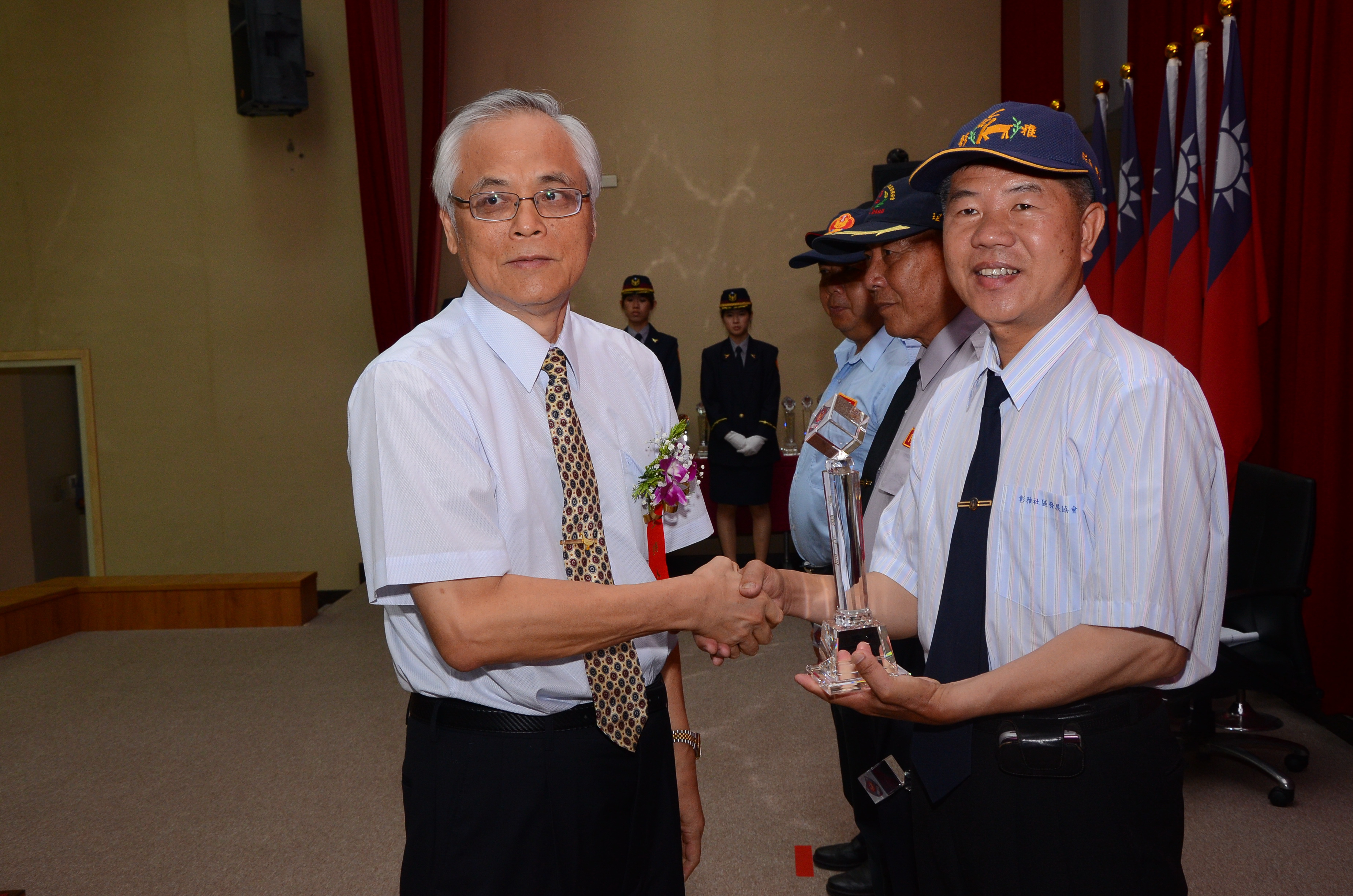 圖片-警察節慶祝大會盛大舉行  陳代理縣長感謝警察人員辛勞
