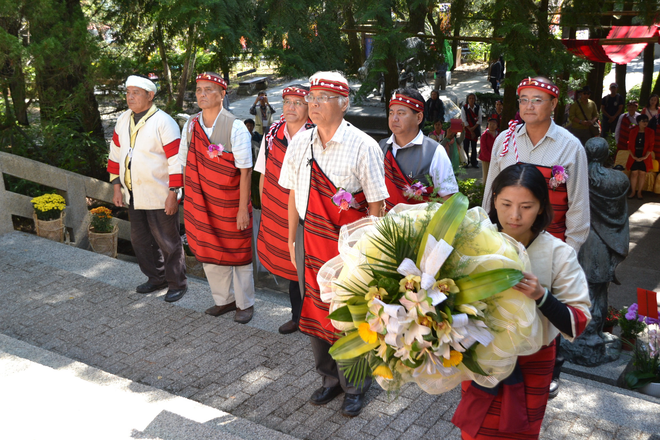 圖片-霧社抗日事件83週年紀念暨追思活動 陳代理縣長主祭