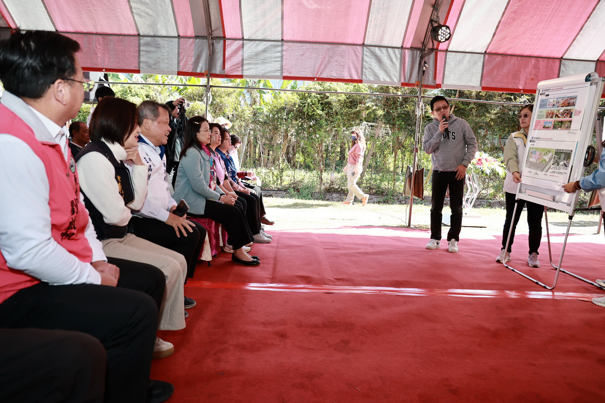 相關圖片4-魚池鄉首座小規模多機能長照整合型服務場館於頭社動工