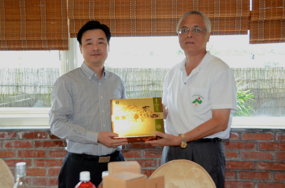 圖片-浙江省平湖市副市長錢勇彪蒞縣參訪