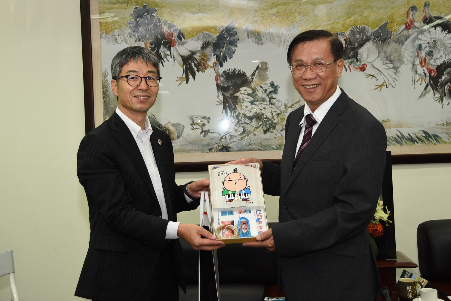 圖片-日本濱松市蒞縣拜訪 日月潭、靜崗濱名湖將簽訂合作協議