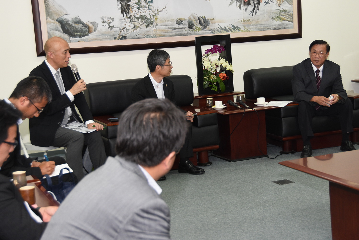 相關圖片1-日本濱松市蒞縣拜訪 日月潭、靜崗濱名湖將簽訂合作協議