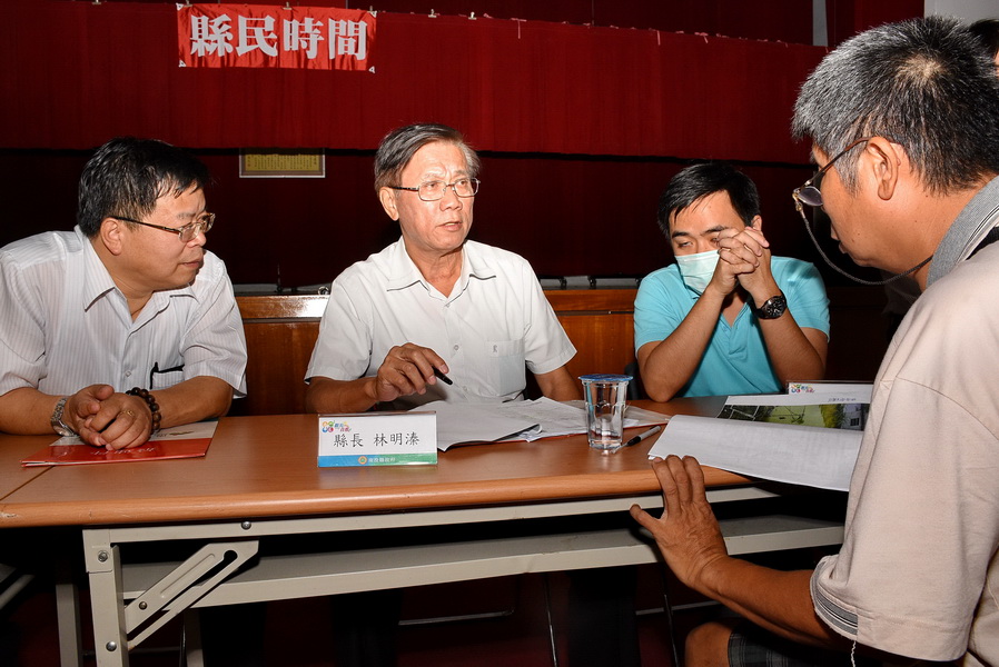 圖片-集集鎮縣民時間 林縣長盼地方共識讓八張集會所早日再現