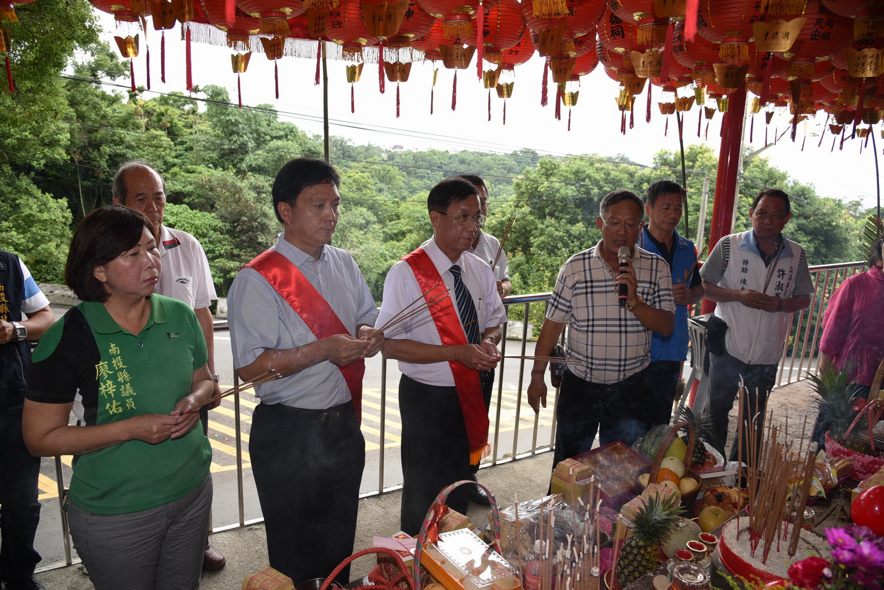 圖片-坪頂里下城福德祠整建竣工 林縣長掛匾祝賀