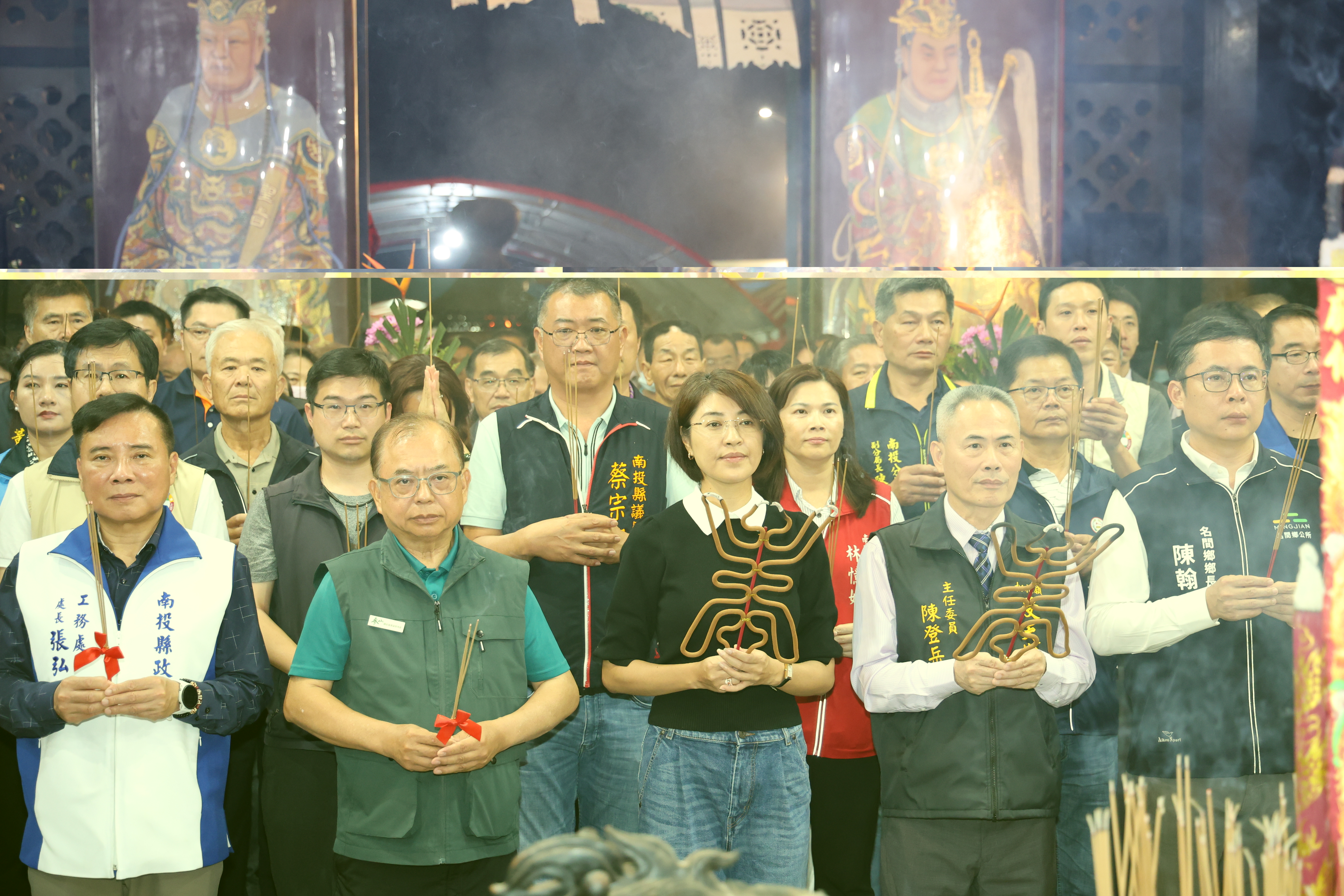 圖片-歡慶玄天上帝聖誕 受天宮團拜大典許縣長主獻